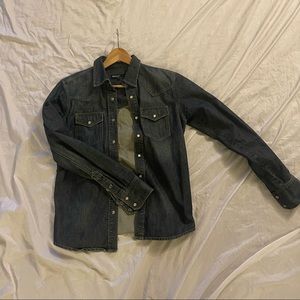 Korean fashion brand denim jacket (s-m)